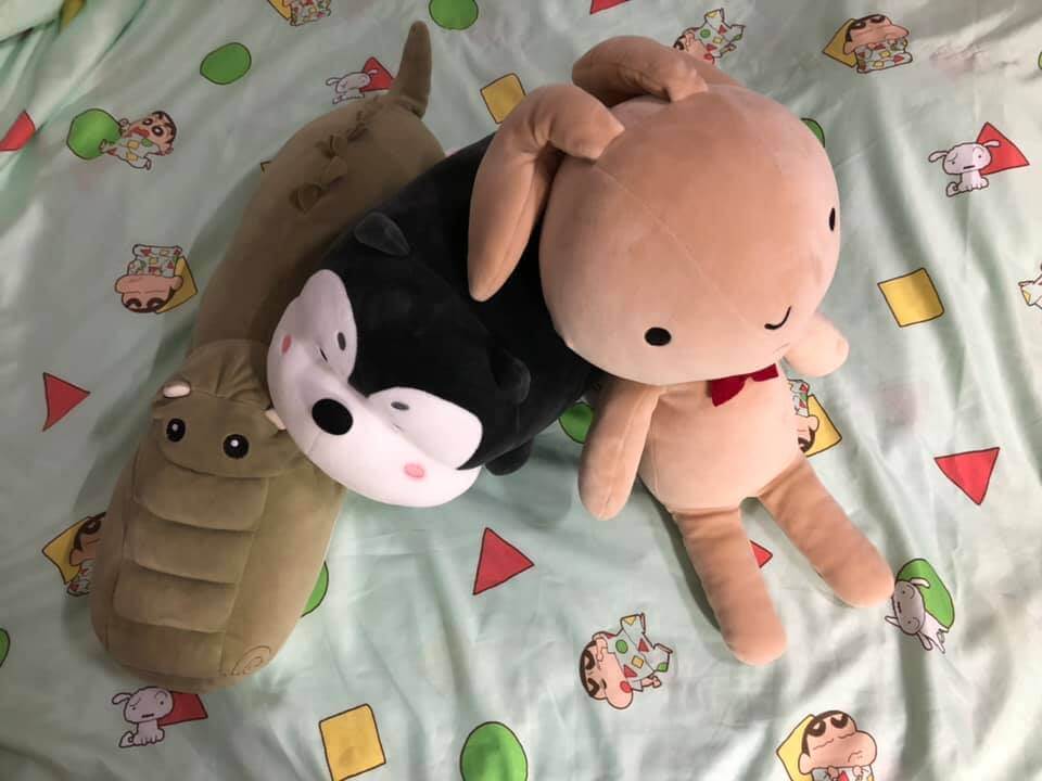 蠟筆小新雙人床包開箱_00