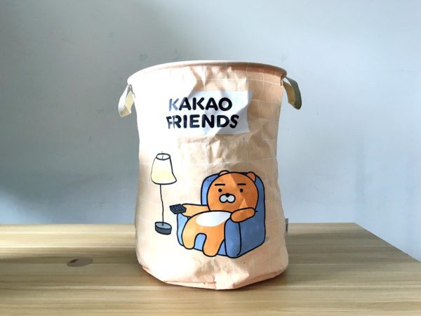 kakaofriends棉麻聚酯收納籃_04