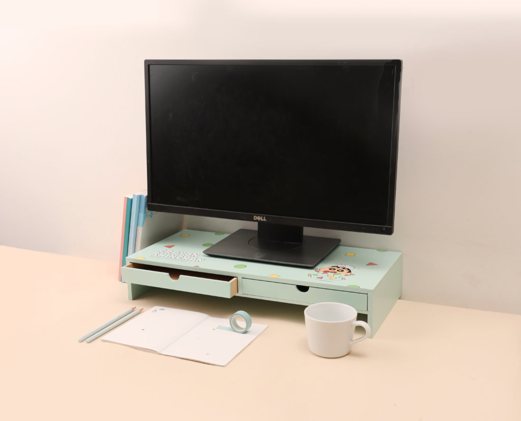 蠟筆小新電腦螢幕鍵盤收納架_00