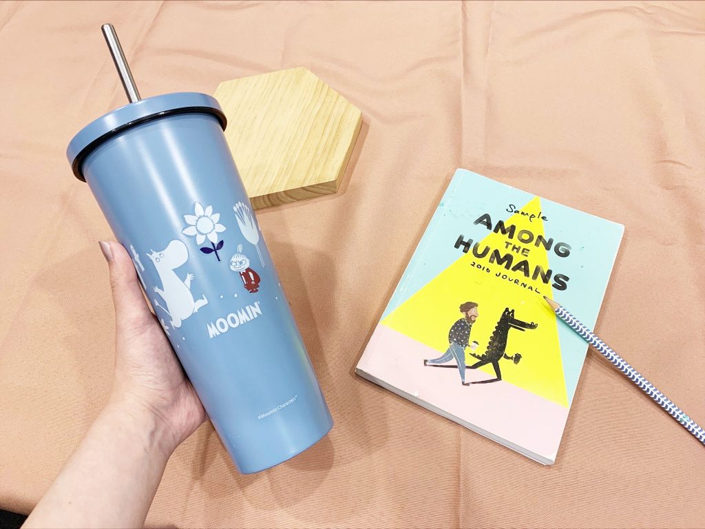 Moomin不鏽鋼吸管杯0