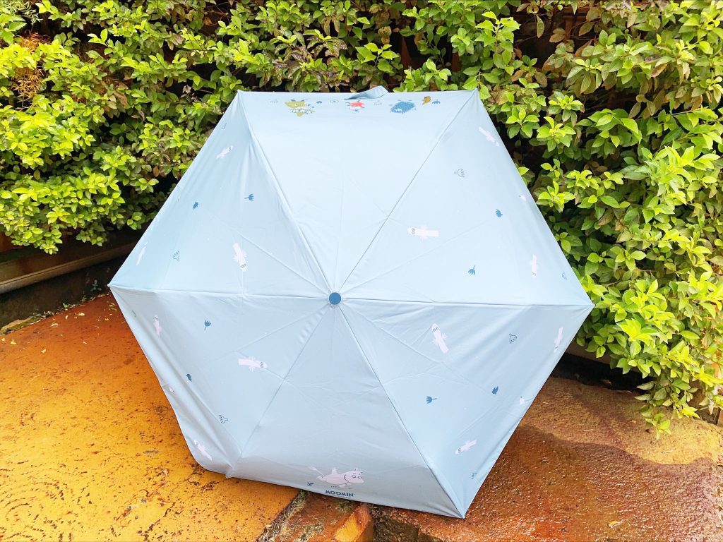 Moomin抗UV輕量自動傘01