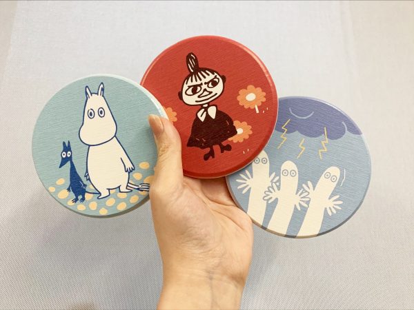 Moomin珪藻土杯墊8