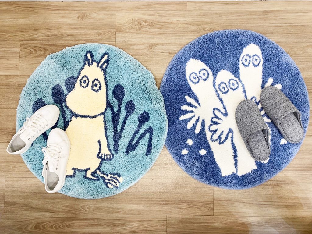 Moomin造型腳踏墊-0