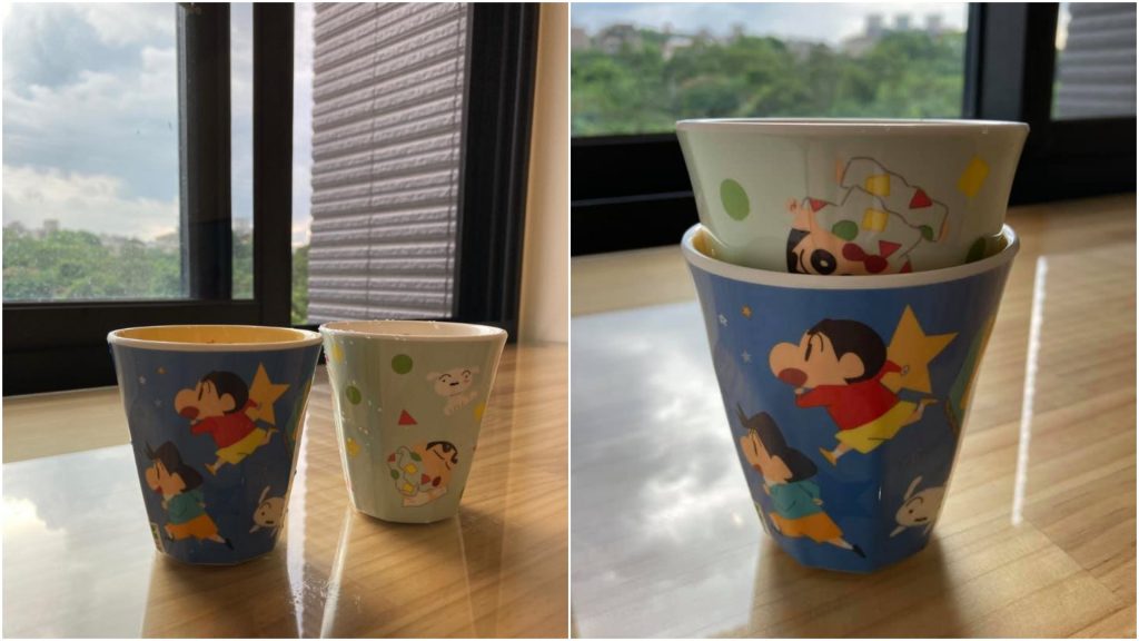 蠟筆小新美耐皿水杯開箱0915_00