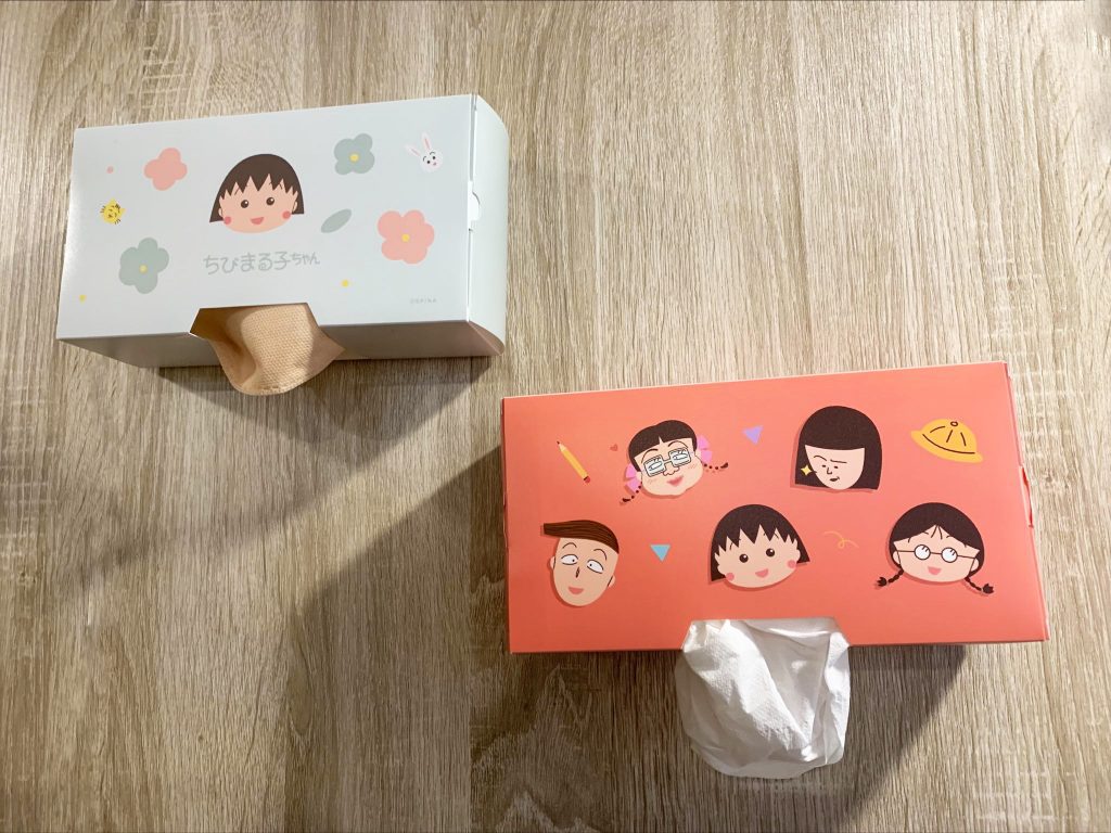 櫻桃小丸子壁掛口罩收納盒0