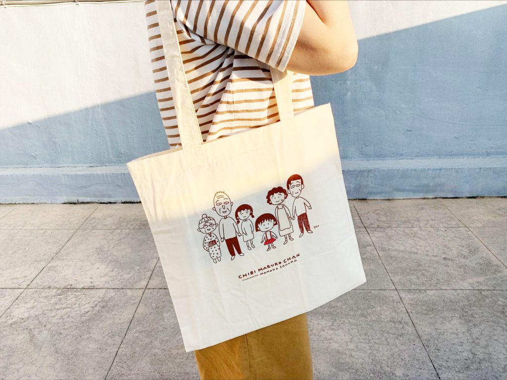 櫻桃小丸子棉布手提袋0