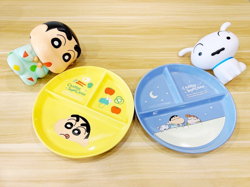 蠟筆小新陶瓷分隔餐盤-00