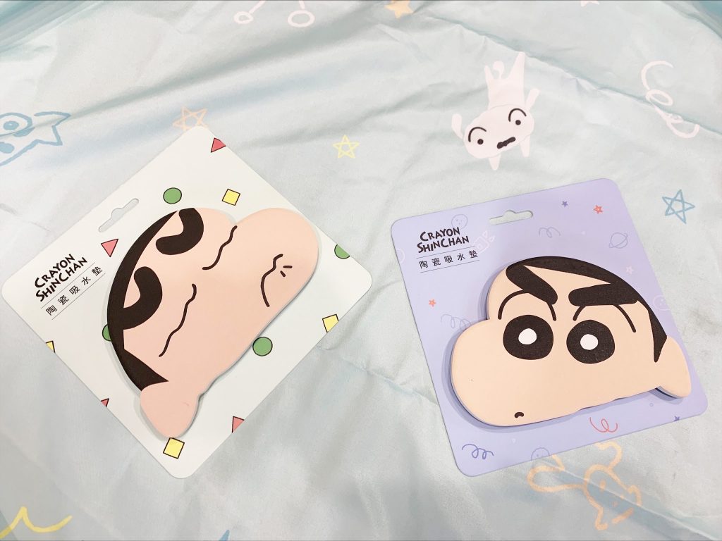 蠟筆小新陶瓷吸水墊0