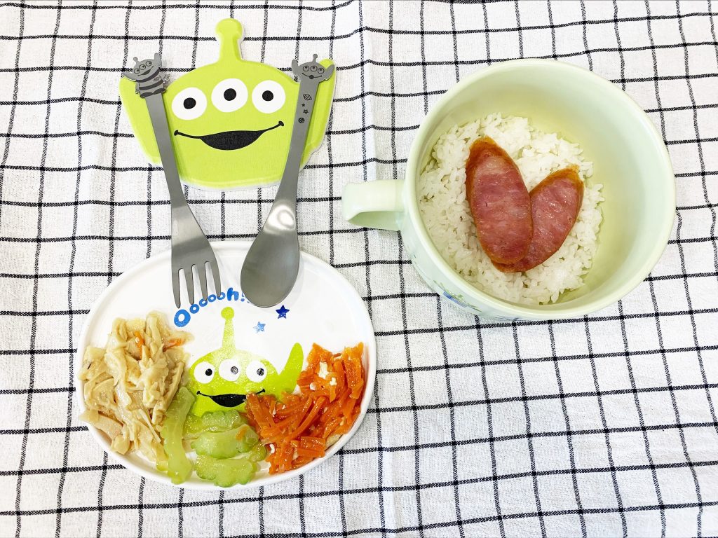 迪士尼三眼怪不鏽鋼叉匙0