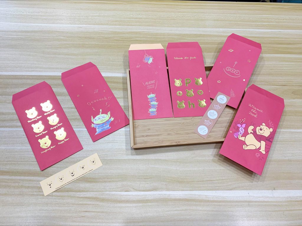 迪士尼紅包袋5入組０